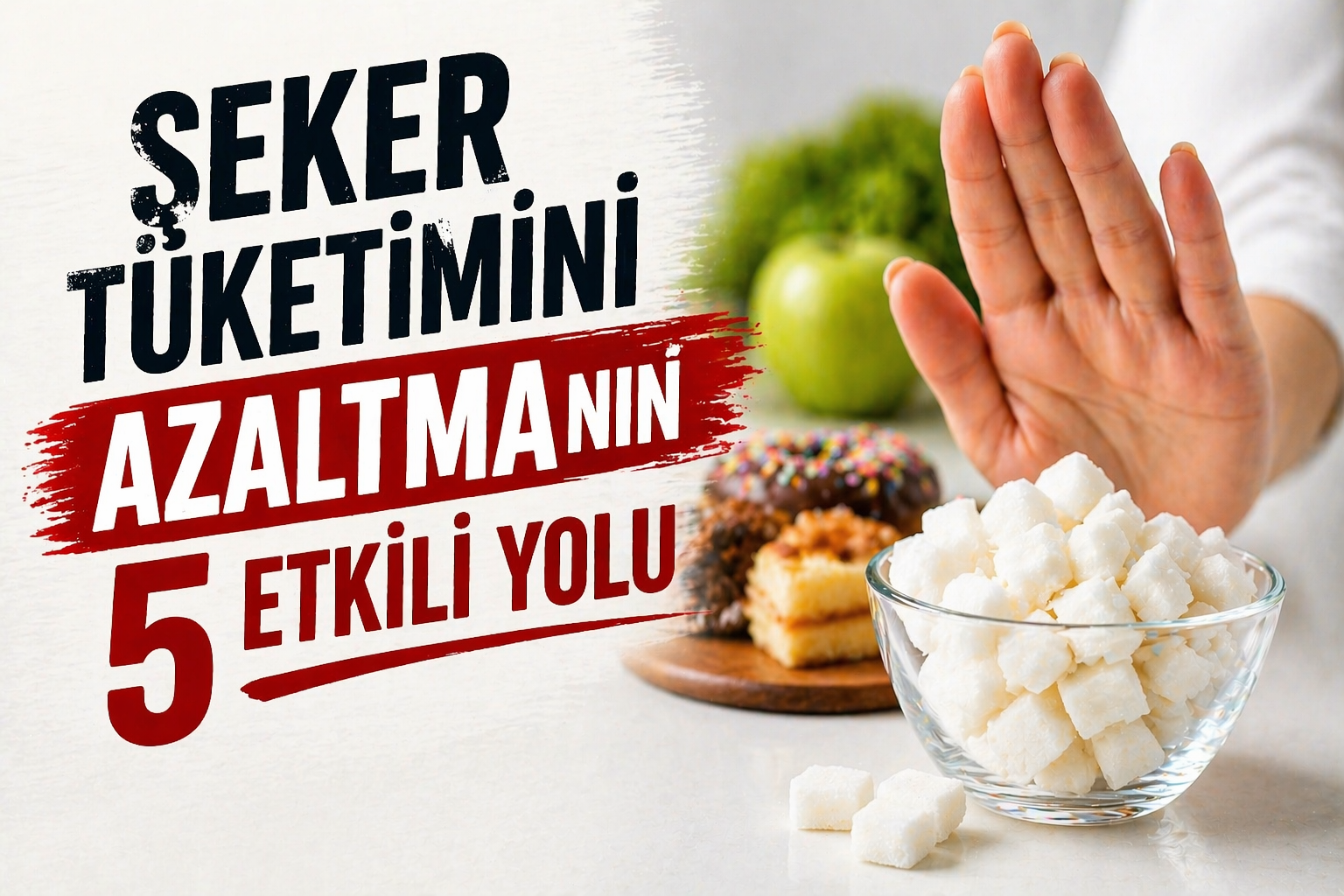 Şeker Tüketimini Azaltmanın 5 Etkili Yolu