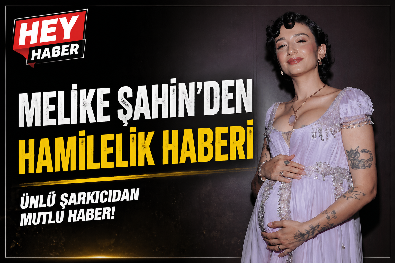 Melike Şahin’den Şaşırtan Hamilelik Haberi