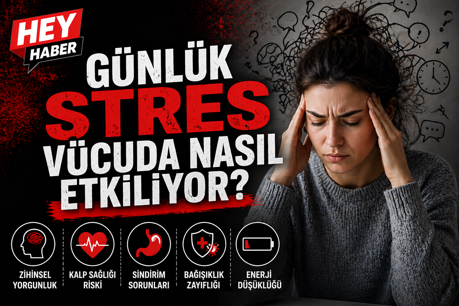 Günlük Stres Vücudu Nasıl Etkiliyor?