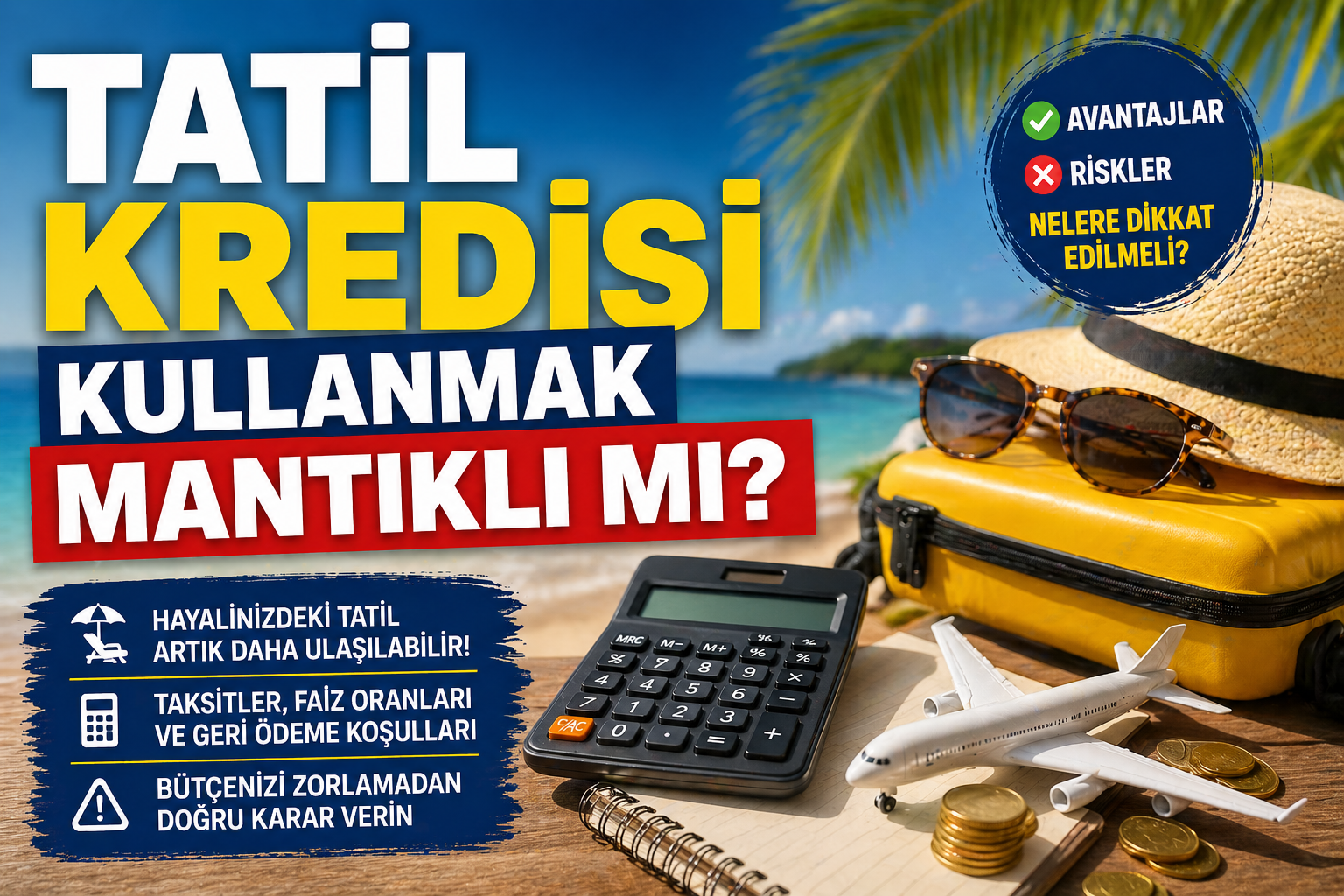 Tatil Kredisi Kullanmak Mantıklı Mı?