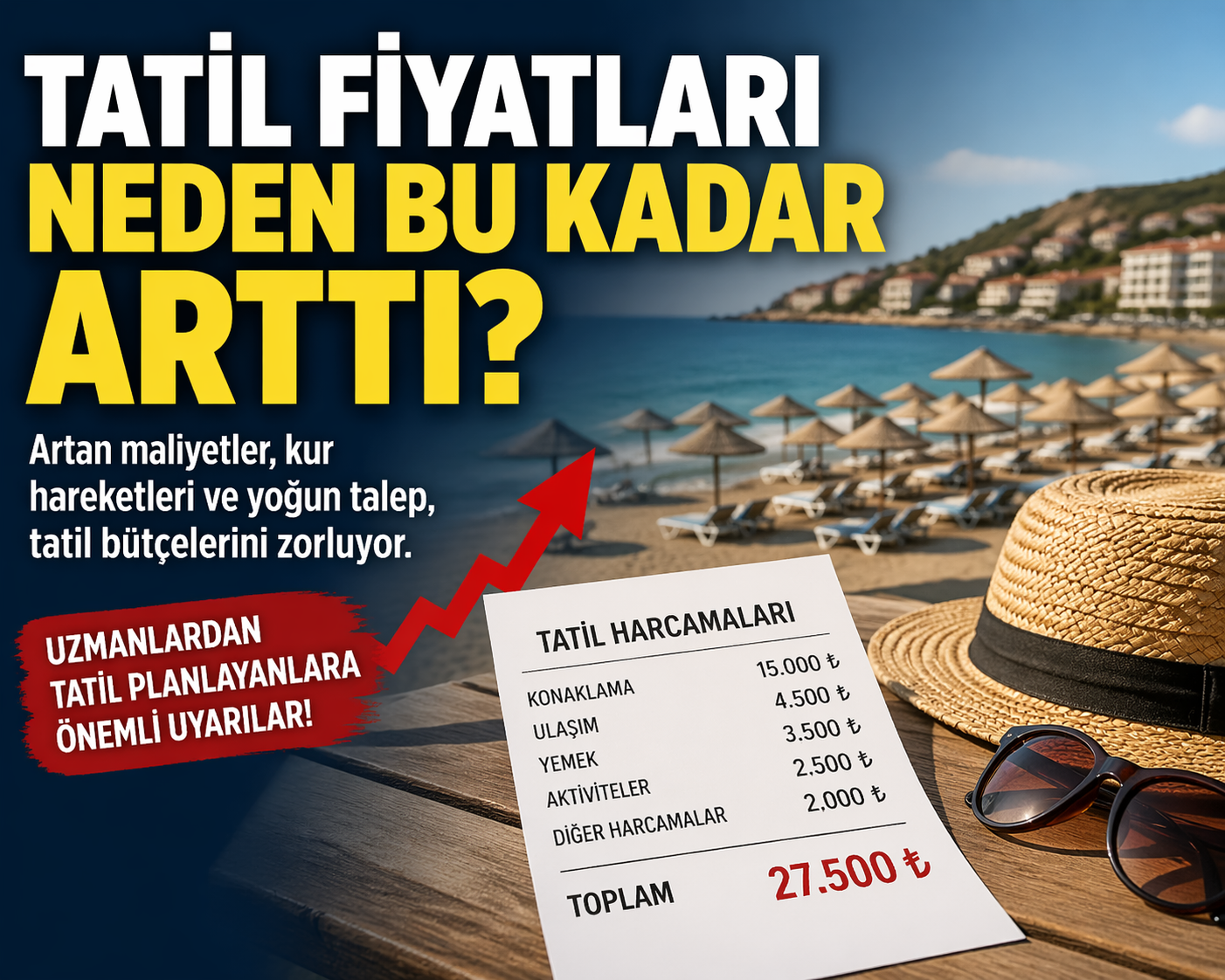 Tatil Fiyatları Neden Bu Kadar Arttı?