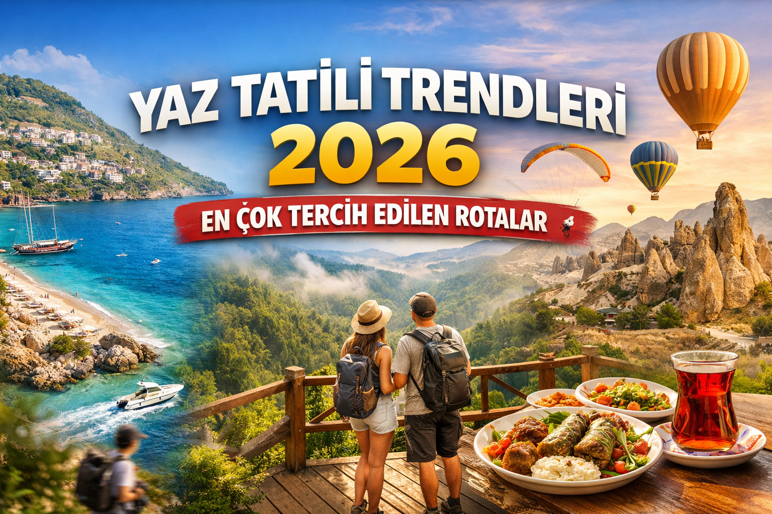 Yaz Tatili Trendleri 2026: En Çok Tercih Edilen Rotalar
