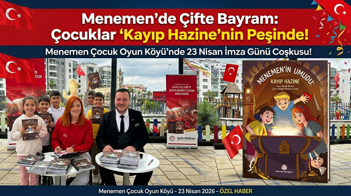 Menemen’de Çifte Bayram: Çocuklar “Kayıp Hazine”nin Peşine Düştü!