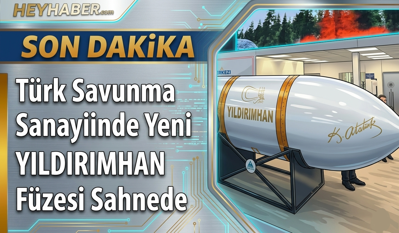 Türk Savunma Sanayiinde Yeni Dönem: YILDIRIMHAN Füzesi Sahnede