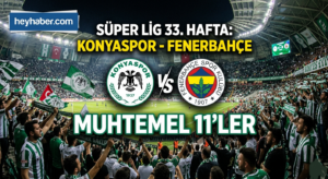 muhtemel 11'ler