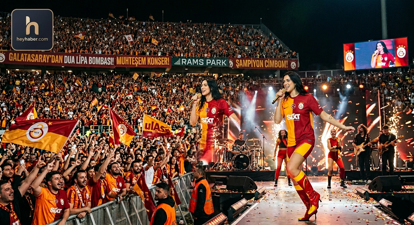 Galatasaray’dan Dua Lipa Bombası!