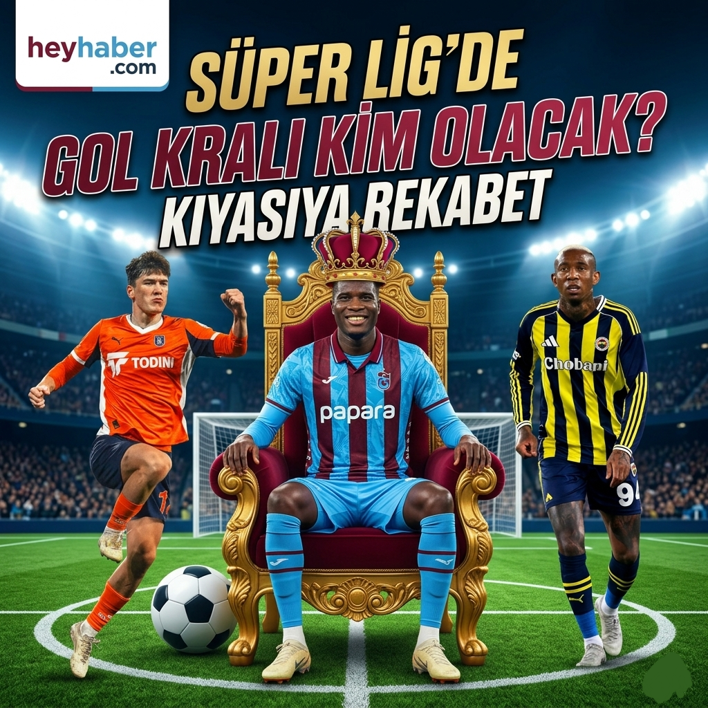 Süper Lig’de Gol Kralı Kim Olacak? Kıyasıya Rekabet