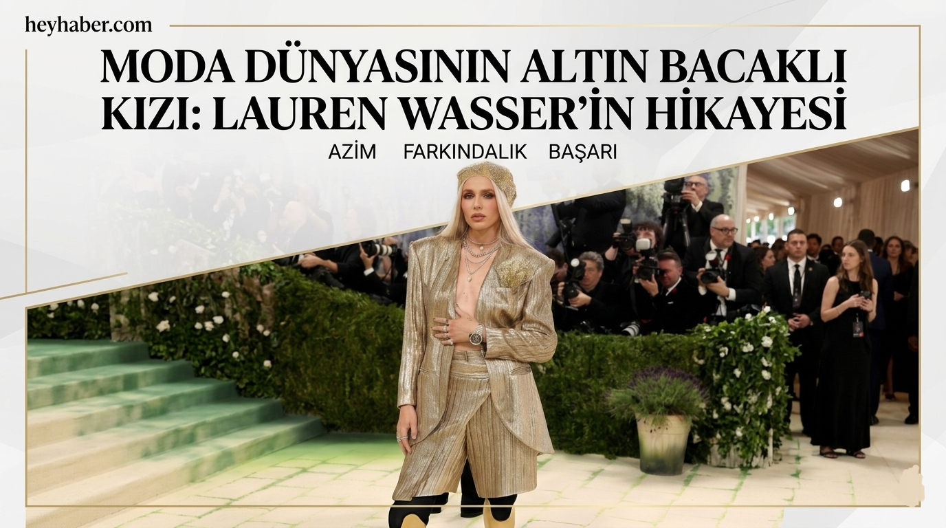 Moda Dünyasının Altın Bacaklı Kızı: Lauren Wasser’ın Hikayesi