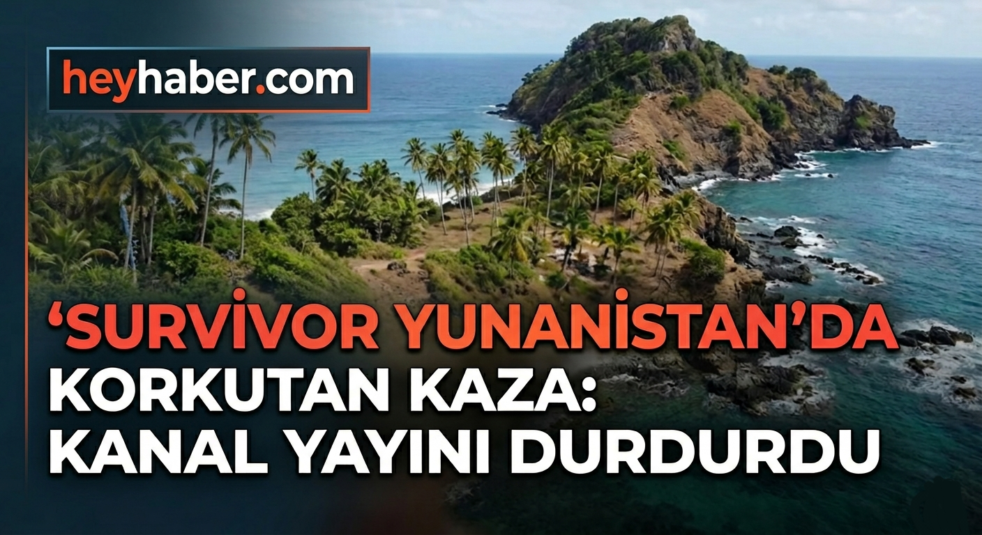 Survivor Yunanistan’da Korkutan Kaza: Kanal Yayını Durdurdu