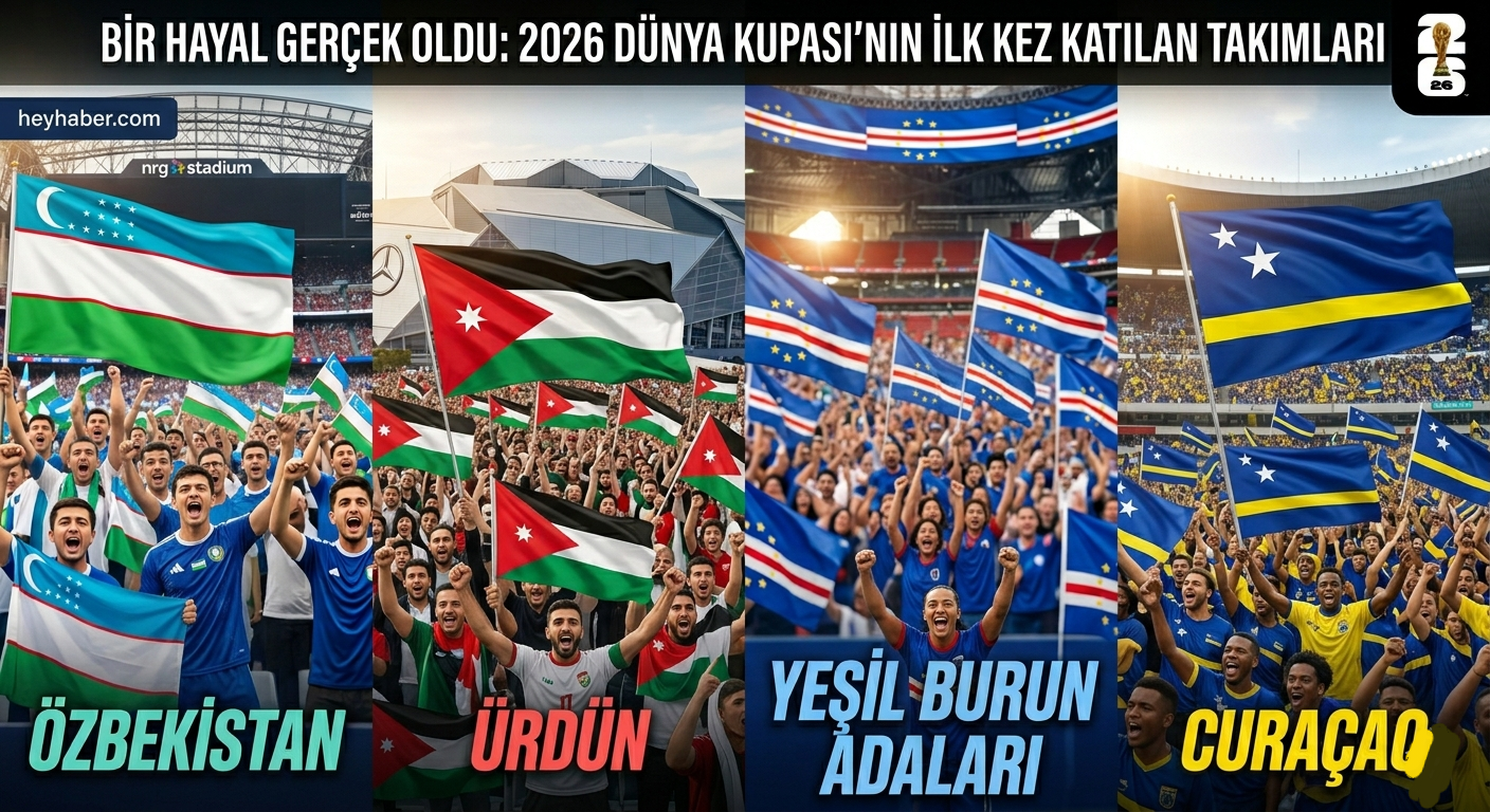 İlk Kez Dünya Kupası’na Gidecek 4 Takım