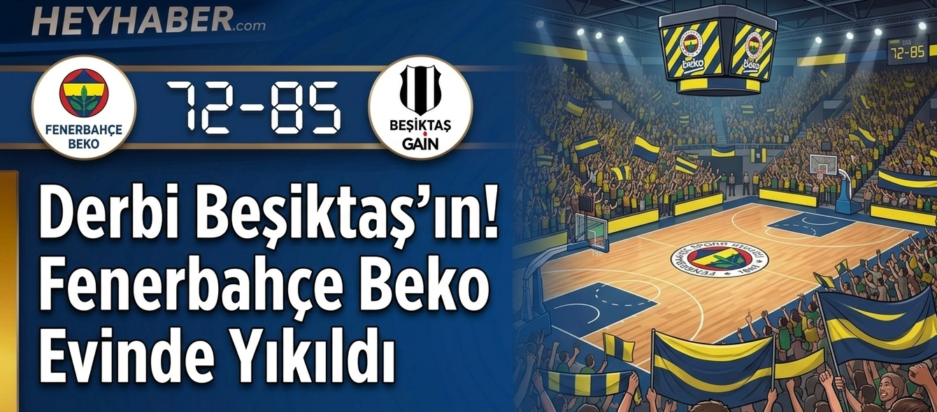 Derbi Beşiktaş’ın! Fenerbahçe Beko Evinde Yıkıldı