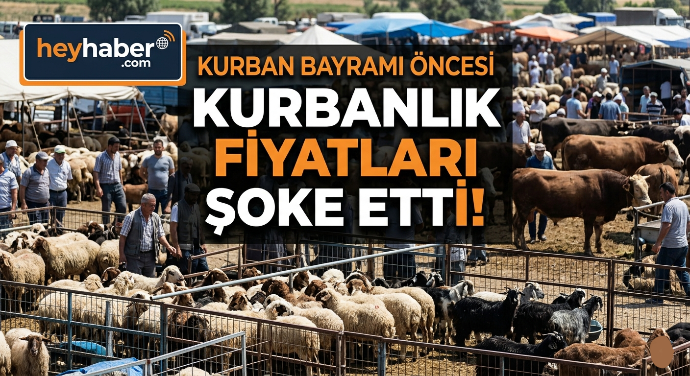 Kurban Bayramı Öncesi Kurbanlık Fiyatları Şoke Etti