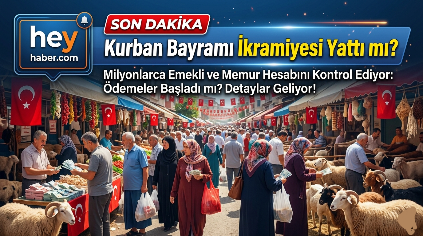Son Dakika: Kurban Bayramı İkramiyesi Yattı mı?