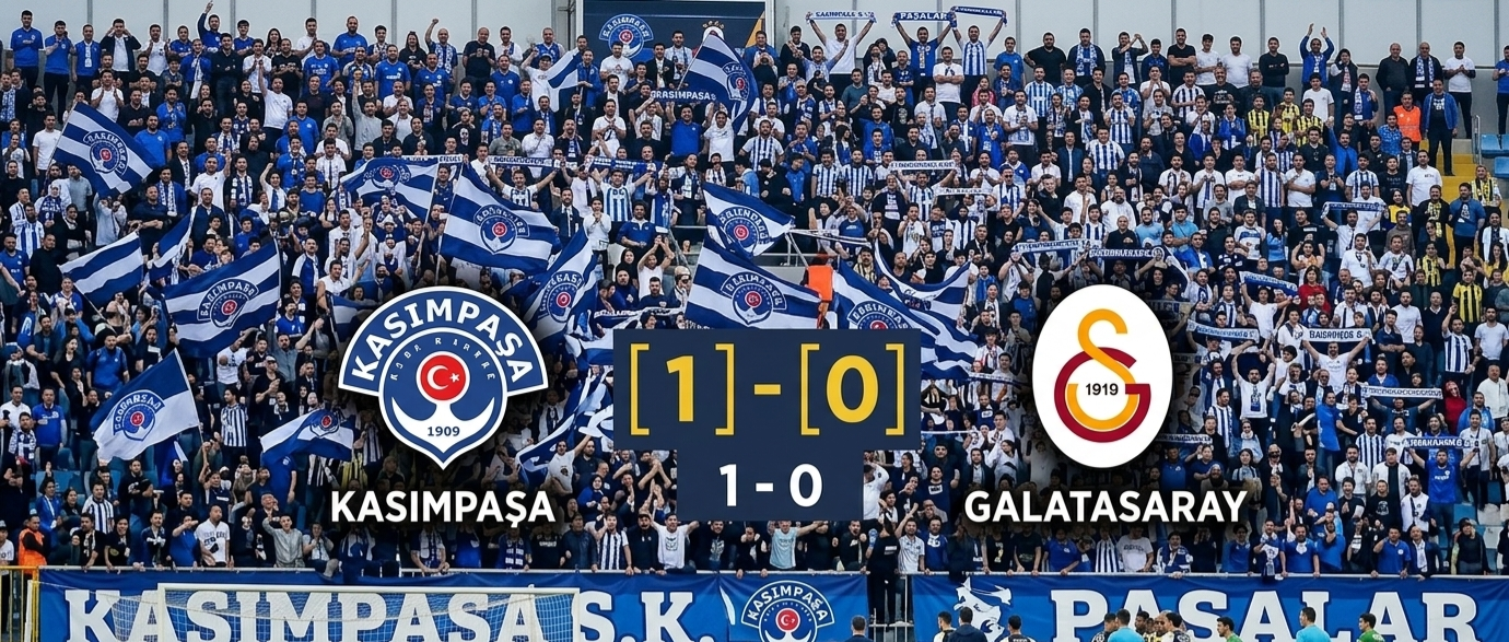 Kasımpaşa Galatasaray’ı Tek Golle Geçti
