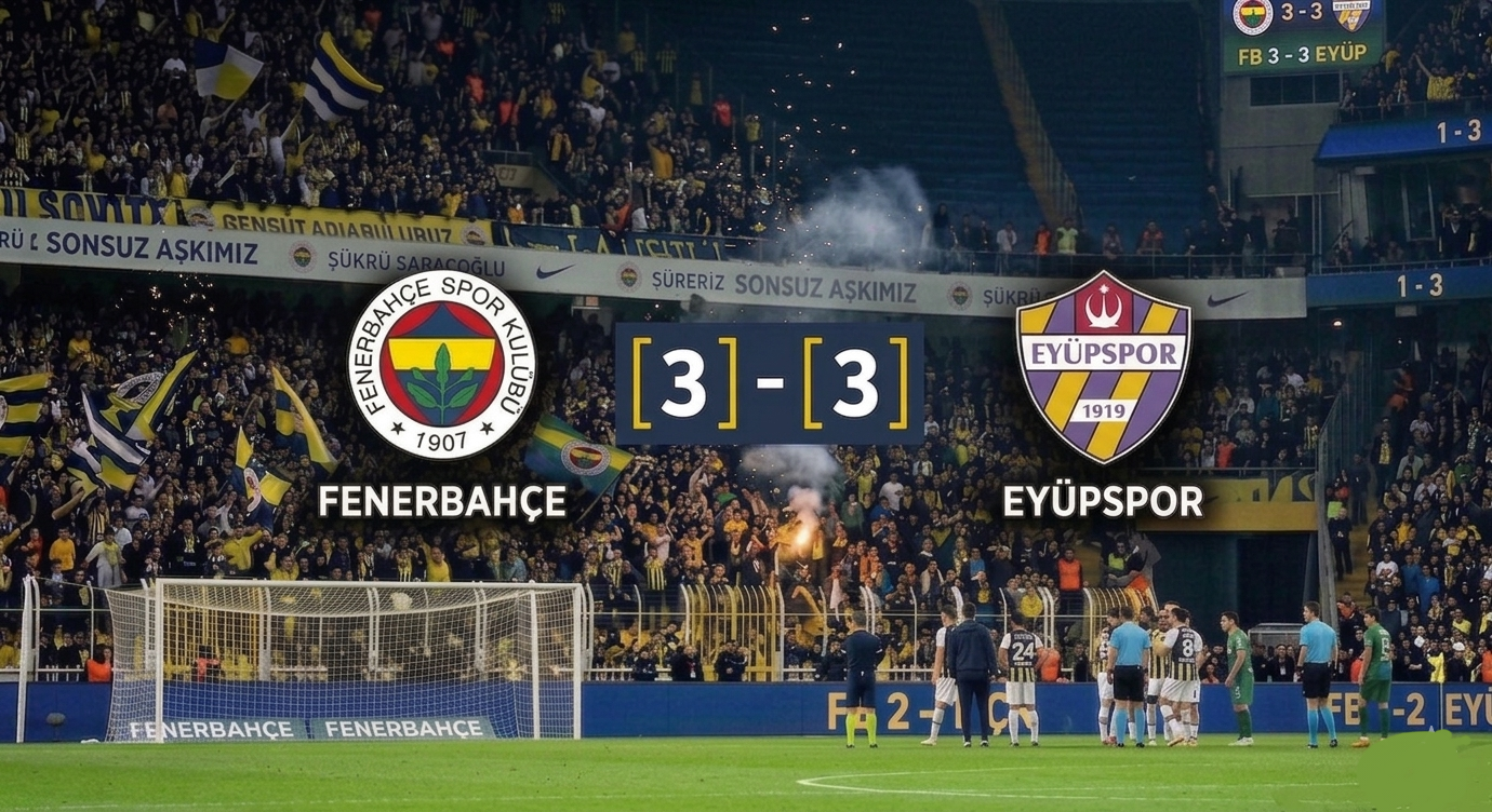 Eyüpspor Fenerbahçe Deplasmanında Hayata Tutundu