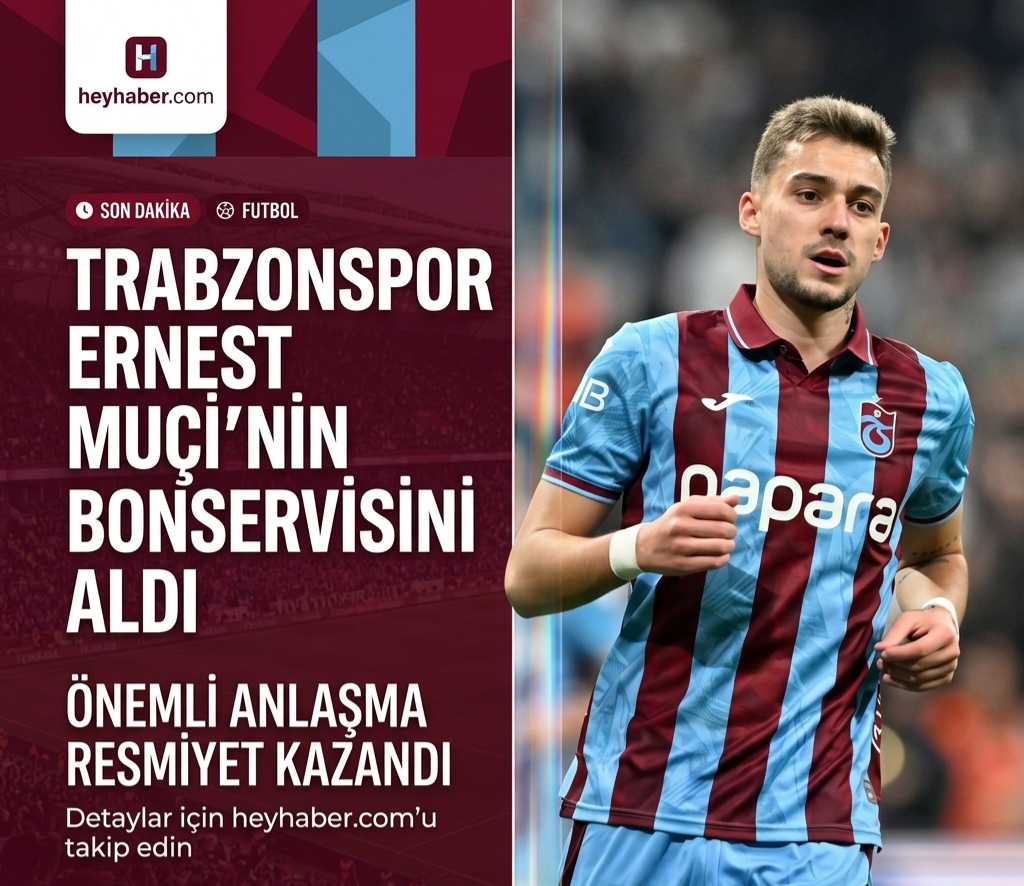 Trabzonspor Ernest Muçi’nin Bonservisini Aldı!