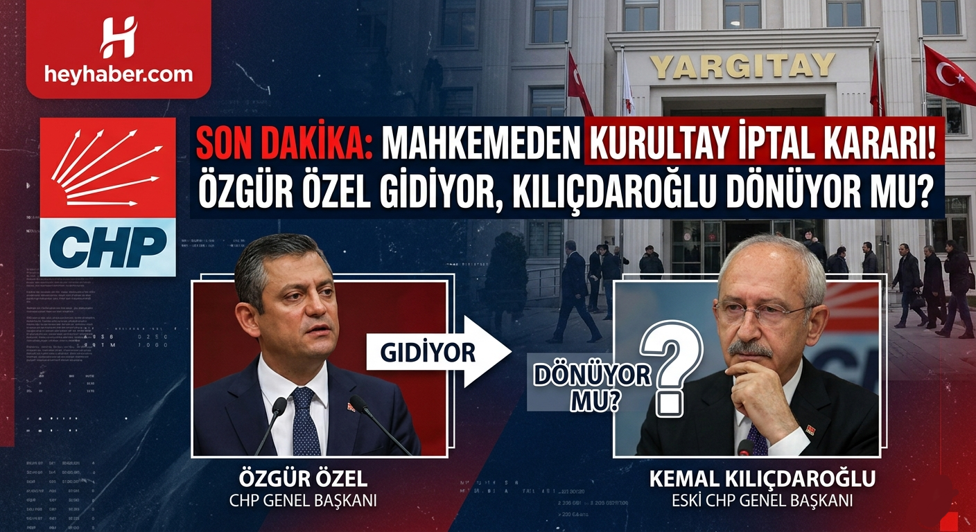 Son Dakika: Mahkemeden Kurultay İptal Kararı! Özgür Özel Gidiyor, Kılıçdaroğlu Dönüyor mu?