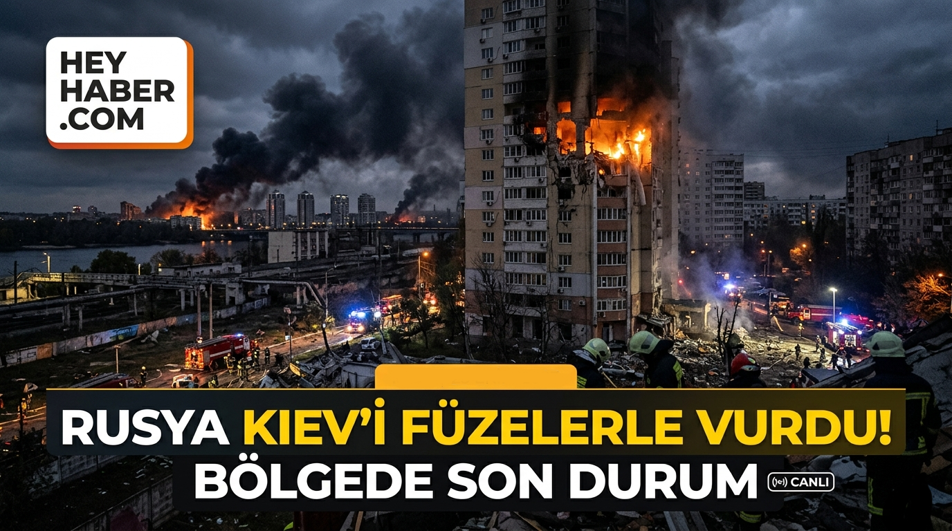 Rusya Kiev’i Füzelerle Vurdu! Bölgede Son Durum