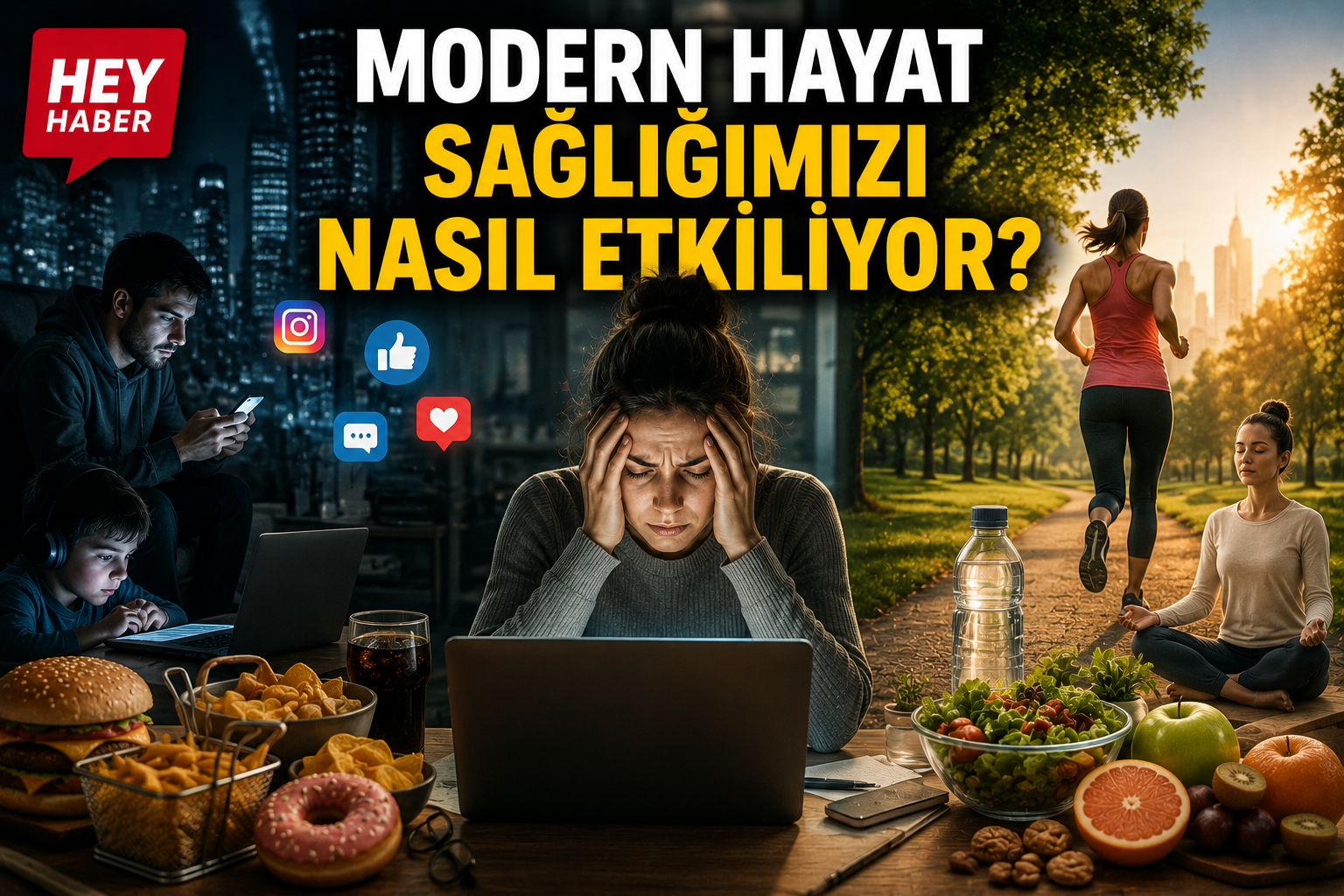 MODERN HAYAT SAĞLIĞIMIZI NASIL ETKİLİYOR?