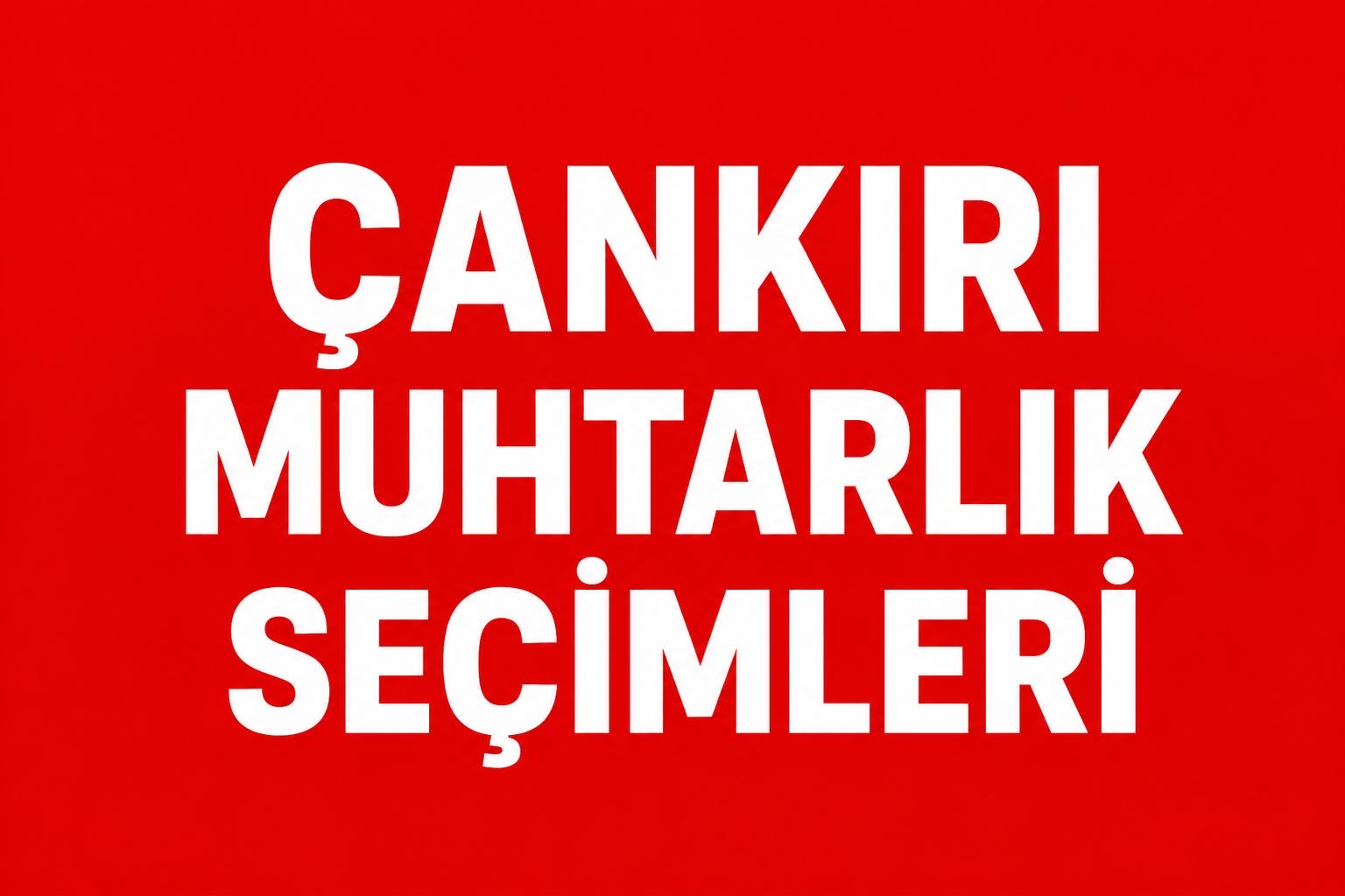 ÇANKIRI’DA MAHALLE DAYANIŞMASI SANDIKTA!