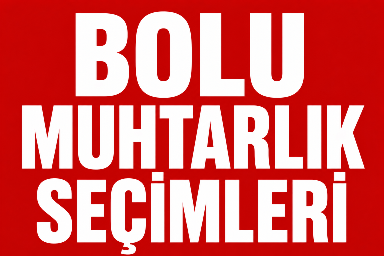 BOLU’DA MAHALLE SAKİNLERİ KARAR AŞAMASINDA!