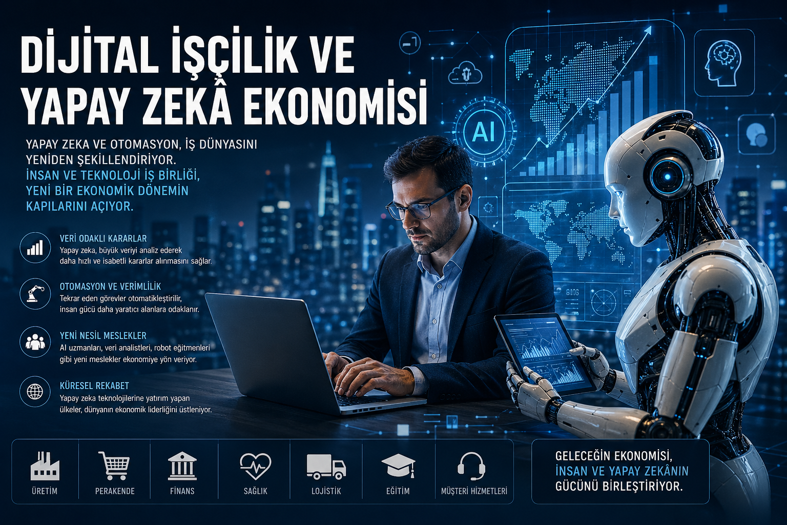 Dijital İşçilik ve Yapay Zekâ Ekonomisi