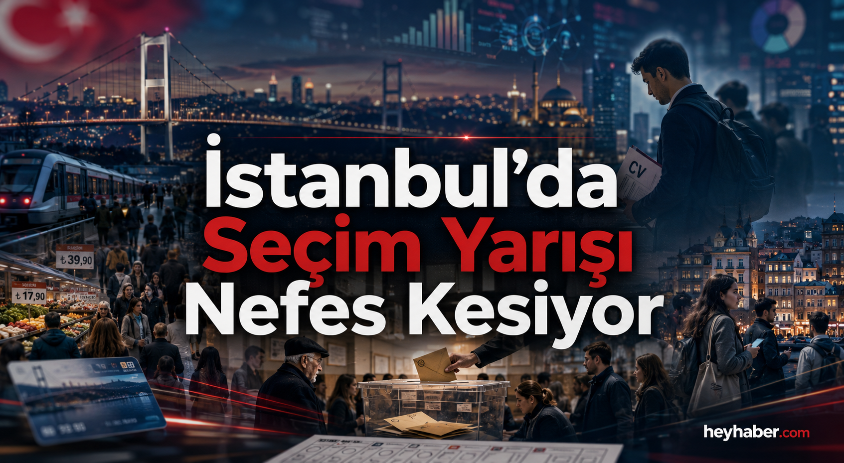 İstanbul’da Seçim Yarışı Nefes Kesiyor