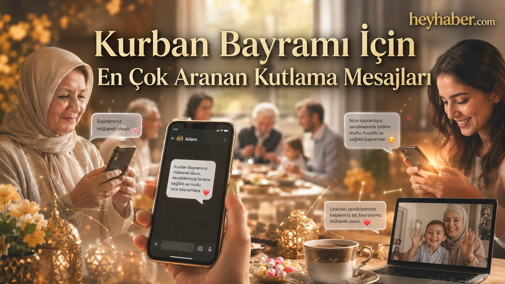 Kurban Bayramı İçin En Çok Aranan Kutlama Mesajları