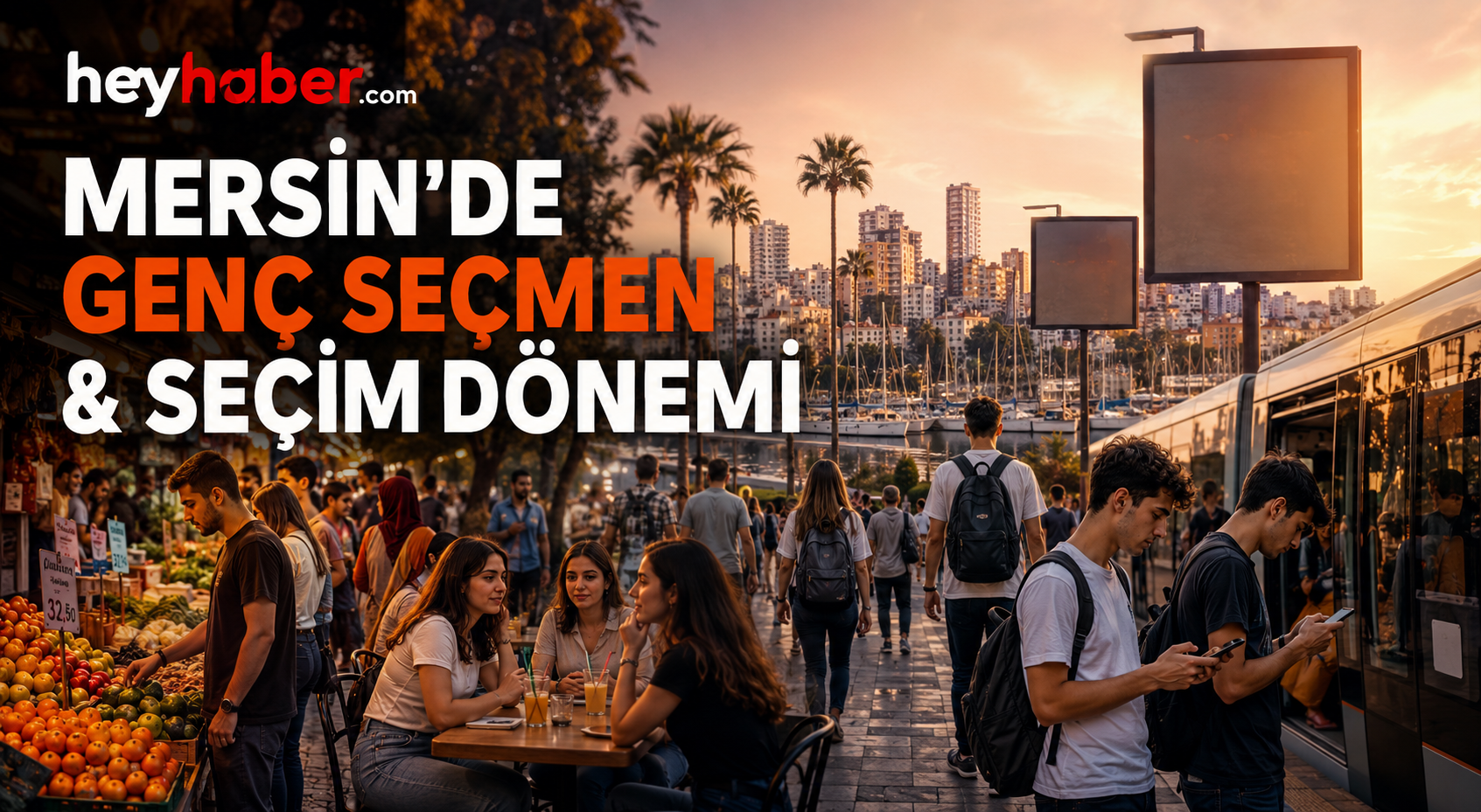Mersin’de Genç Seçmen Öne Çıkıyor