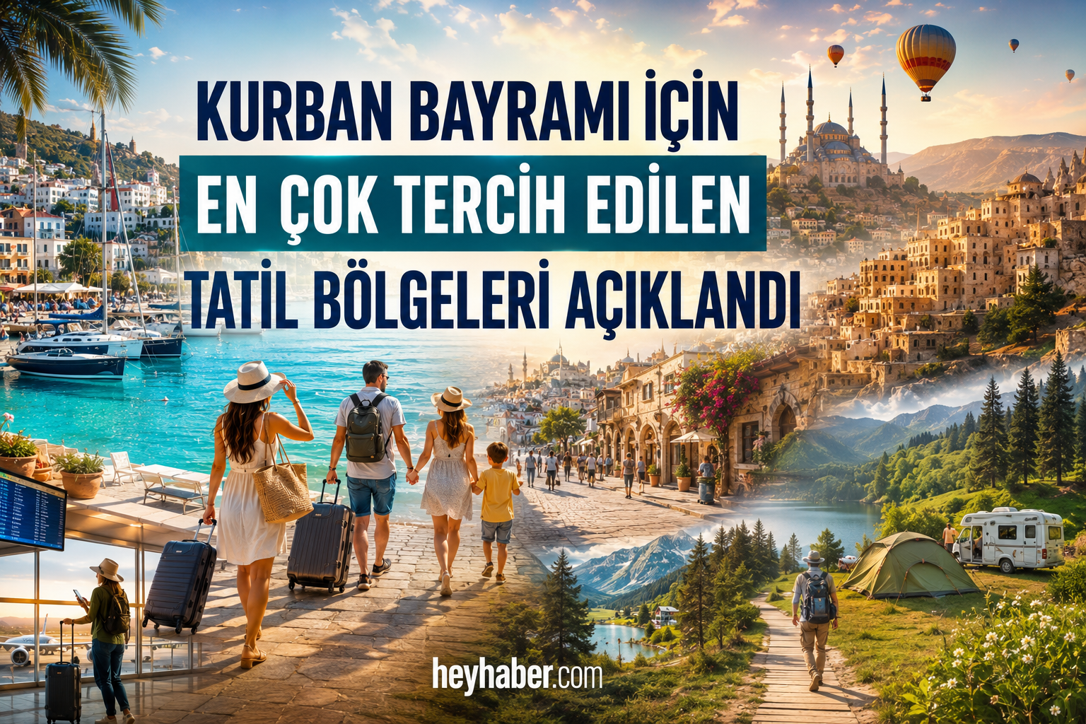 Kurban Bayramı İçin En Çok Tercih Edilen Tatil Bölgeleri Açıklandı