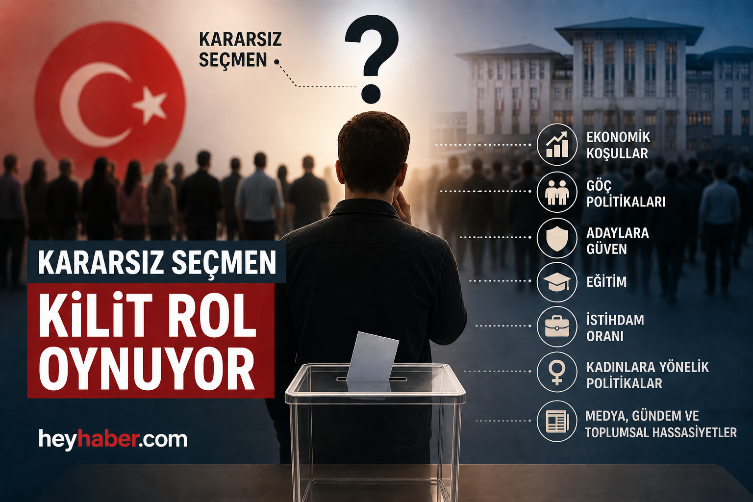 Kararsız Seçmen Kilit Rol Oynuyor