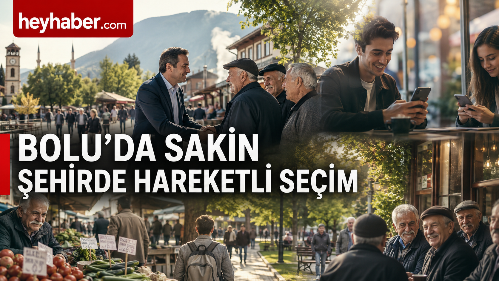 Bolu’da Sakin Şehirde Hareketli Seçim