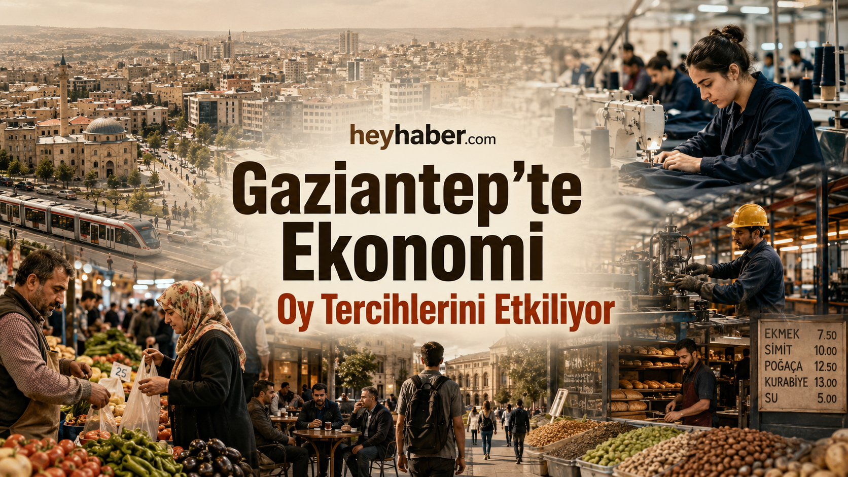 Gaziantep’te Ekonomi Oy Tercihlerini Etkiliyor