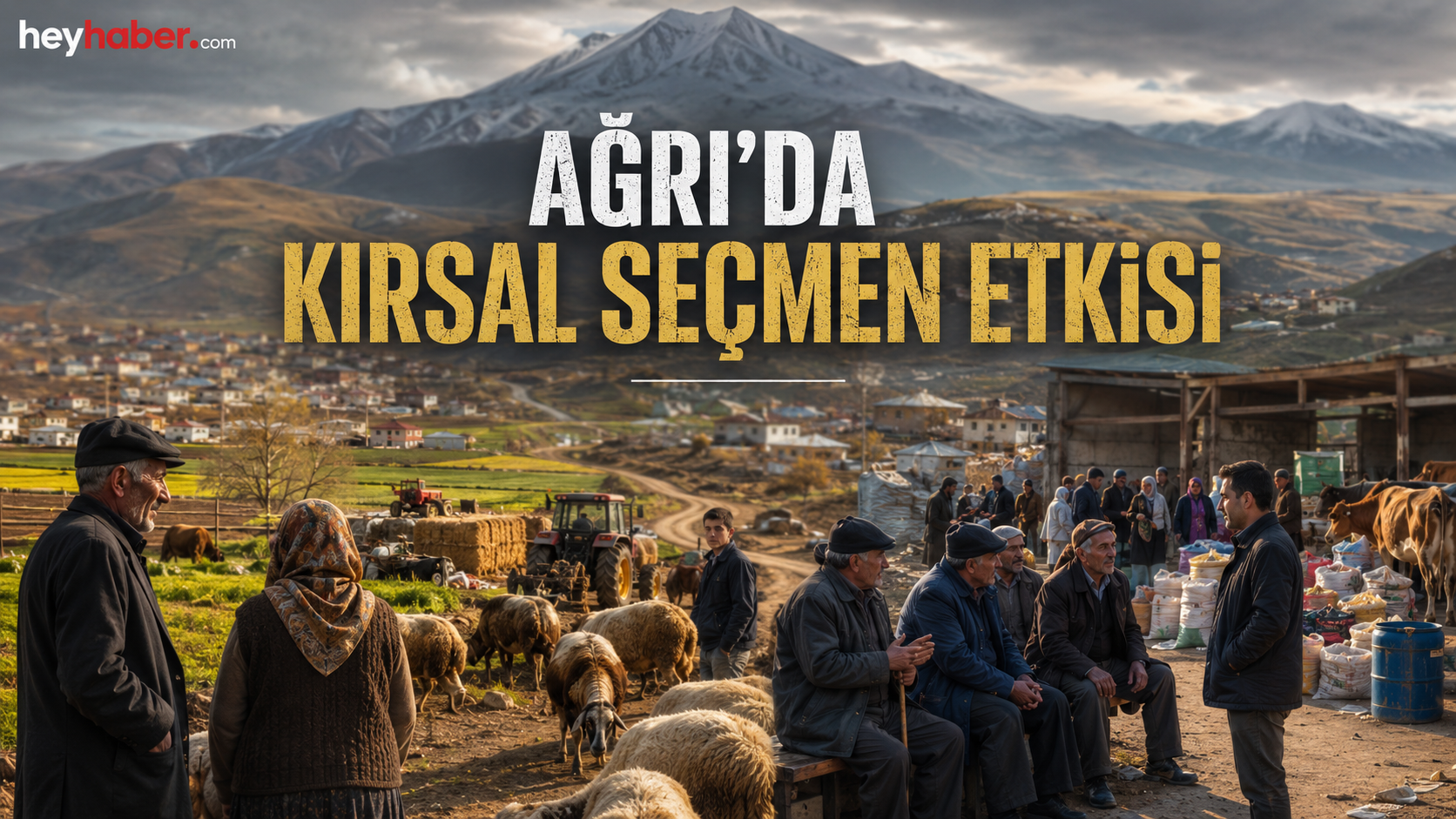 Ağrı’da Kırsal Seçmen Etkisi