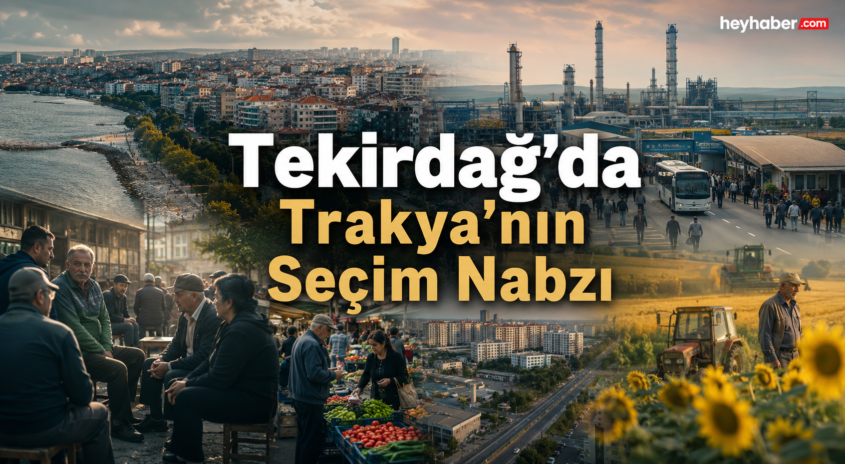 Tekirdağ’da Trakya’nın Seçim Nabzı
