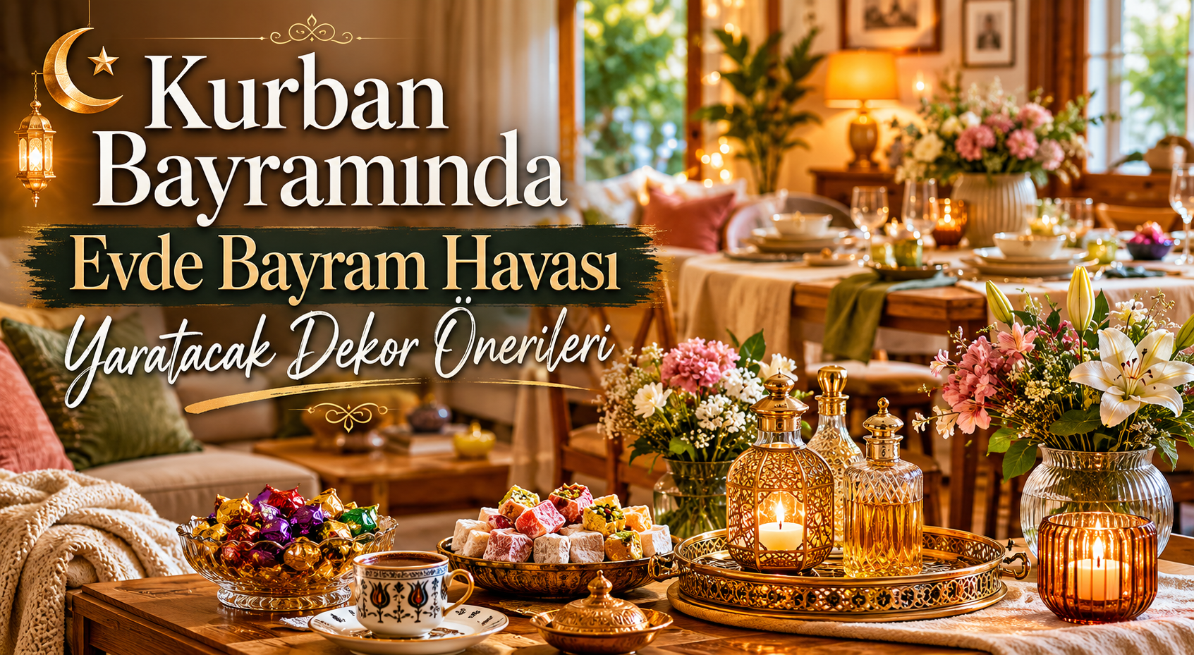 Kurban Bayramında Evde Bayram Havası Yaratacak Dekor Önerileri