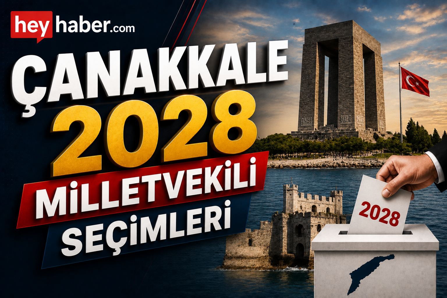ÇANAKKALE 2028 MİLLETVEKİLİ SEÇİMLERİ: TARİH VE TURİZM POLİTİKALARI ÖN PLANDA
