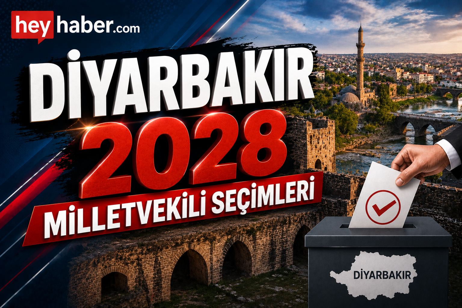 DİYARBAKIR 2028 MİLLETVEKİLİ SEÇİMLERİ: SİYASİ REKABET YOĞUNLAŞIYOR!