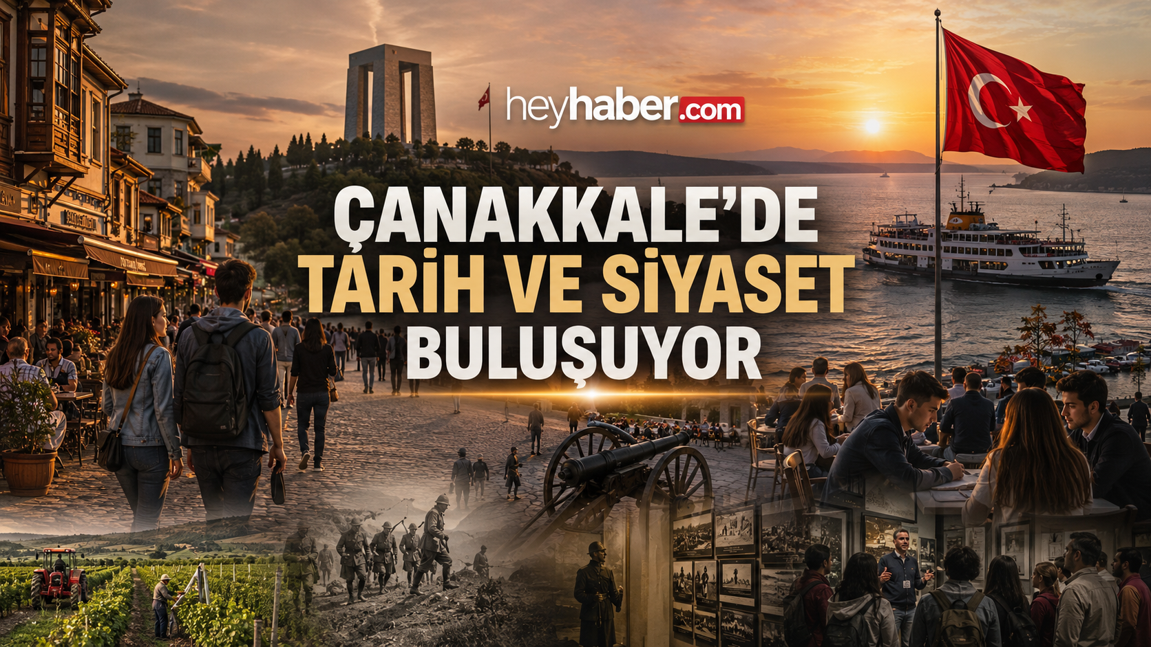Çanakkale’de Tarih ve Siyaset Buluşuyor