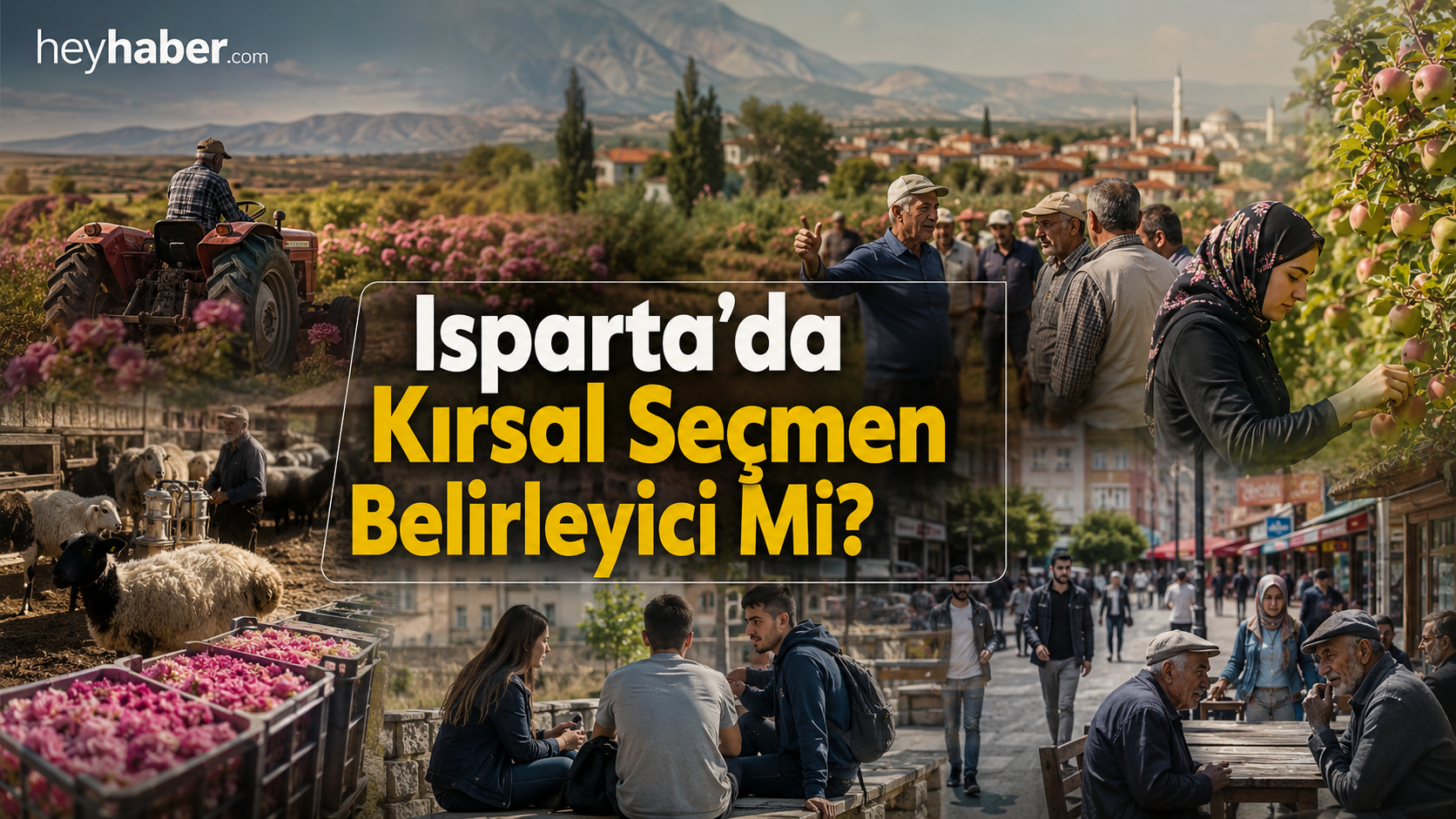 Isparta’da Kırsal Seçmen Belirleyici Mi?