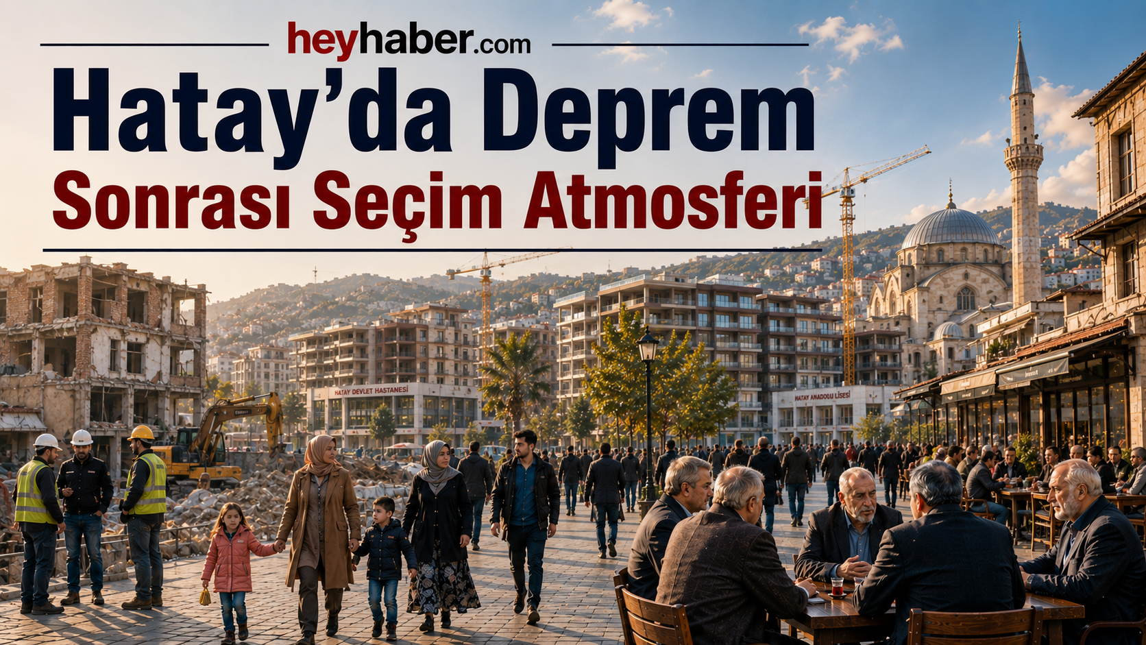 Hatay’da Deprem Sonrası Seçim Atmosferi