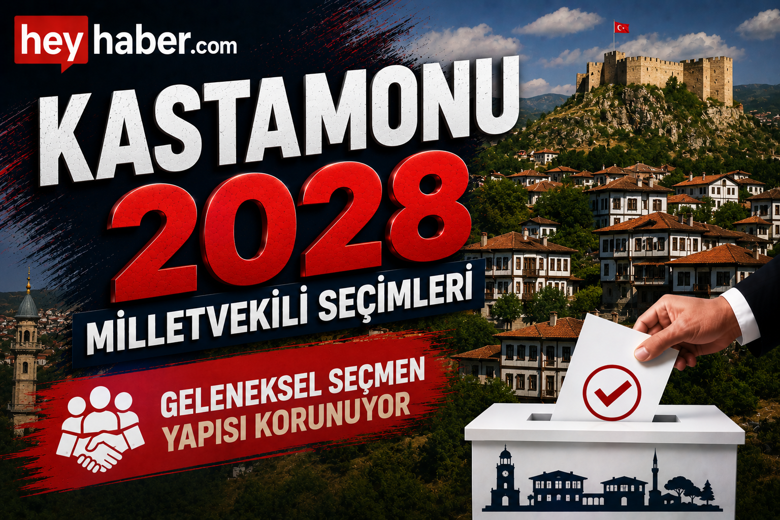 KASTAMONU 2028 MİLLETVEKİLİ SEÇİMLERİ: GELENEKSEL SEÇMEN SEÇİMİN YÖNÜNÜ ETKİLİYOR