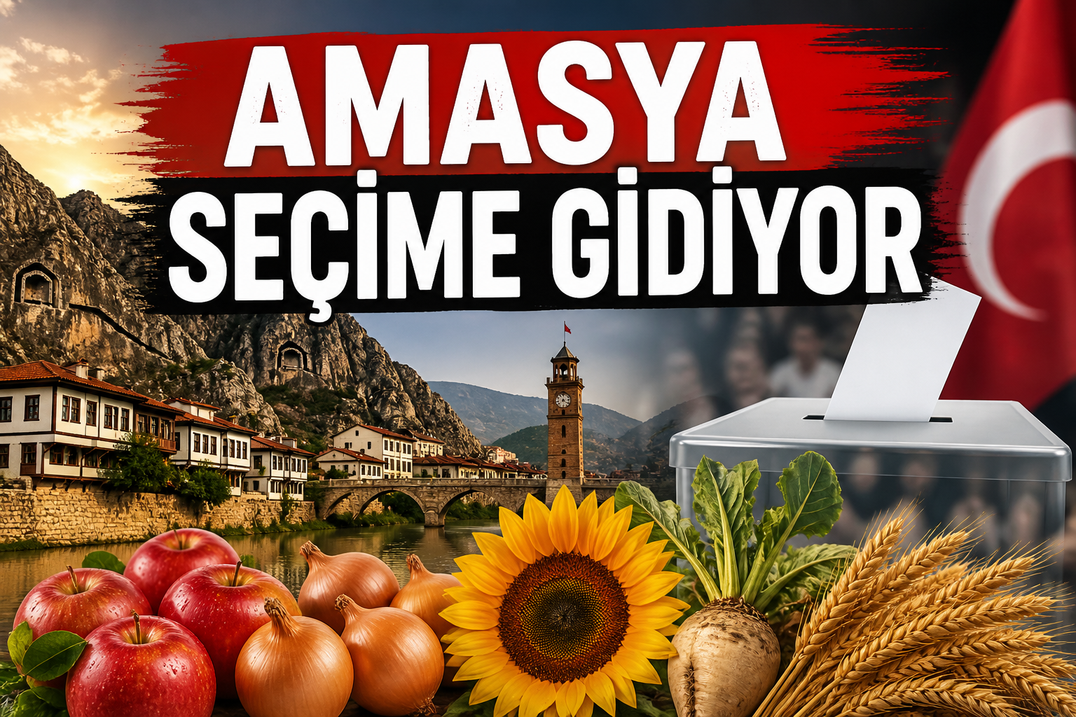 AMASYA 2028 MİLLETVEKİLİ SEÇİMLERİ: SEÇMEN İCRAAT BEKLİYOR!