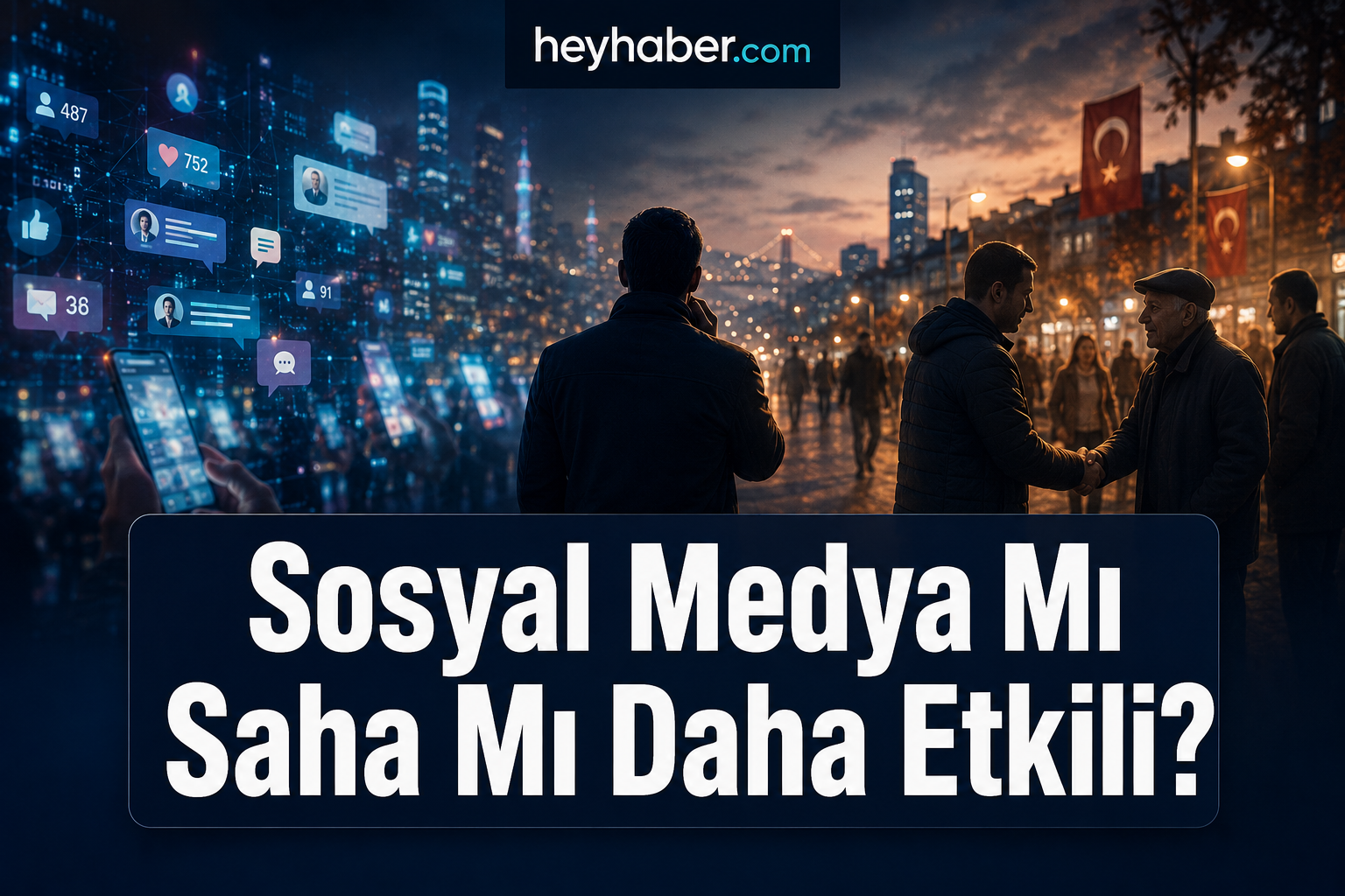 Sosyal Medya Mı Saha Mı Daha Etkili?