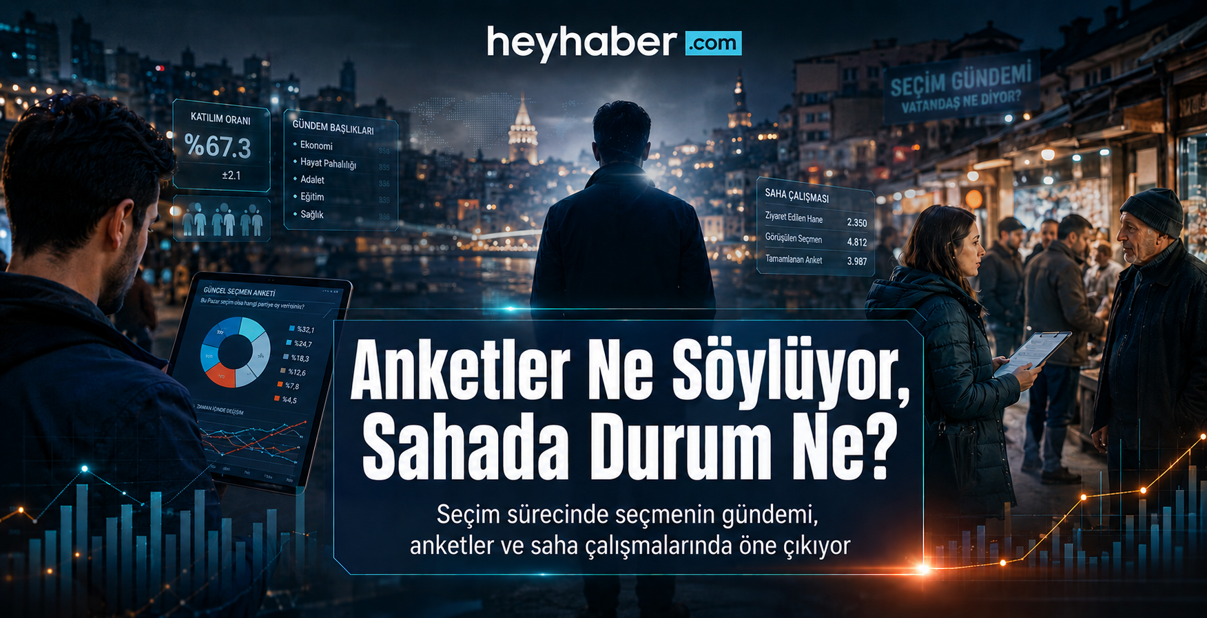 Anketler Ne Söylüyor, Sahada Durum Ne?