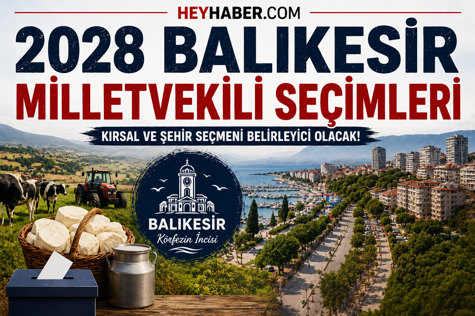 BALIKESİR 2028 MİLLETVEKİLİ SEÇİMLERİ: KIRSAL VE KENT SEÇMENİ ARASINDAKİ DENGE
