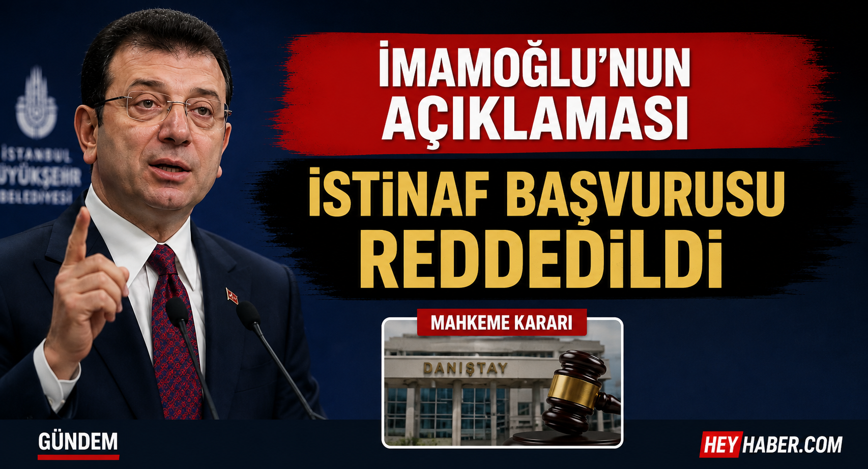 Mahkemeden Çıkan Karar Sonrası İmamoğlu Açıklaması