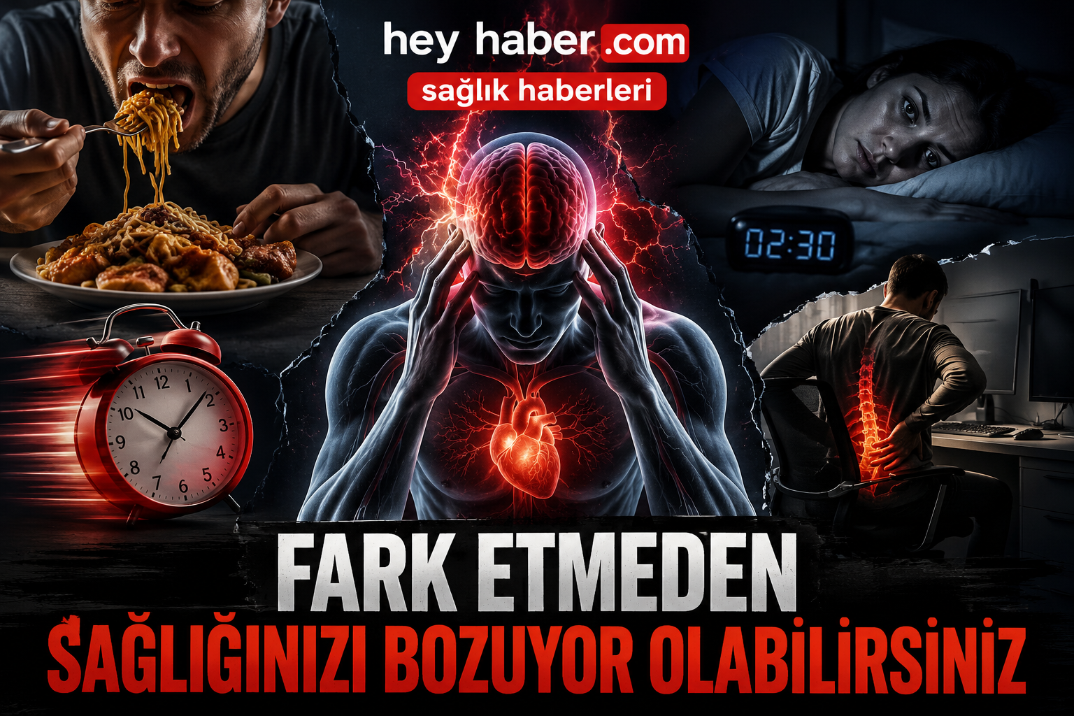Günlük Hayatta Fark Etmeden Sağlığınızı Bozuyor Olabilirsiniz