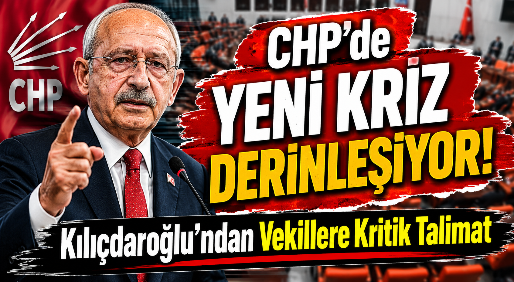 CHP’de Yeni Kriz Derinleşiyor: Kılıçdaroğlu’ndan Vekillere Kritik Talimat