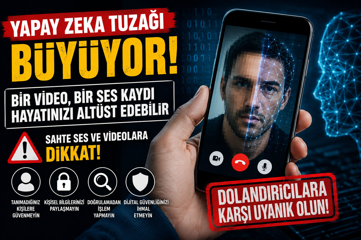 Yapay Zeka Tuzağı Büyüyor! Bir Video Hayatınızı Altüst Edebilir